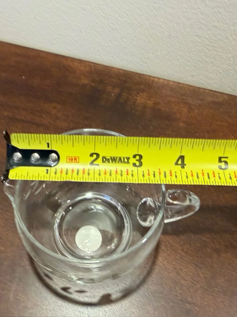 Princess House Crystal Stacking Sugar & Creamer, no lid.